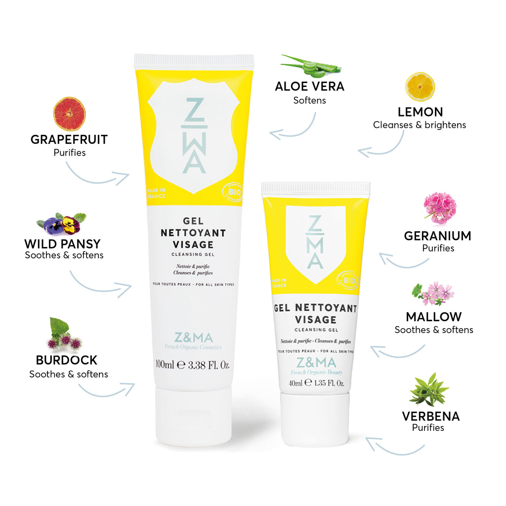 CLEANSING GEL 100ml AND 40ml PACK 
